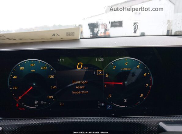 WDD3G4EB8LW038108 2020 MERCEDES-BENZ A 220 White Vista de los asientos traseros