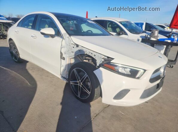 WDD3G4EBXKW012916 2019 MERCEDES-BENZ A-CLASS White 