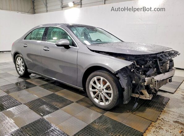 WDD3G4FB1KW006128 2019 MERCEDES-BENZ A Gray 
