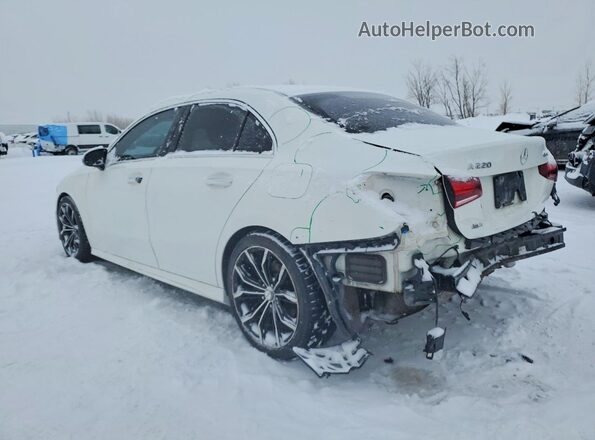 WDD3G4FB9KW001114 2019 MERCEDES-BENZ A Белый Задняя левая четверть