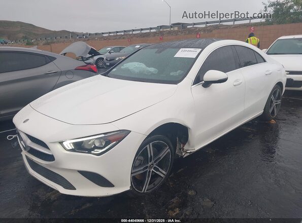 WDD5J4GB0LN043204 2020 MERCEDES-BENZ CLA 250 Белый 