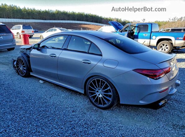 WDD5J5BBXLN059228 2020 MERCEDES-BENZ CLA-CLASS Gray Trasero izquierdo