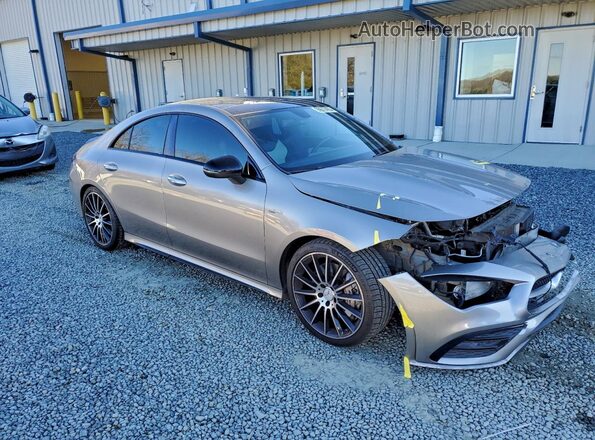 WDD5J5BBXLN059228 2020 MERCEDES-BENZ CLA-CLASS Gray Delantero derecho