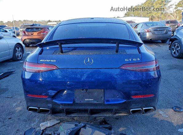 WDD7X8JB7KA006745 2019 MERCEDES-BENZ AMG Blue Vista trasera