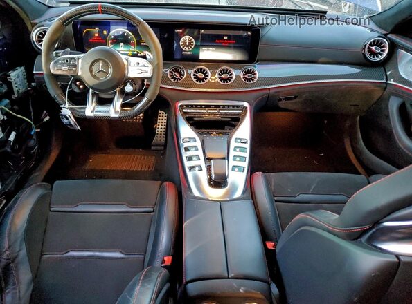 WDD7X8JB7KA006745 2019 MERCEDES-BENZ AMG Blue Vista del salpicadero