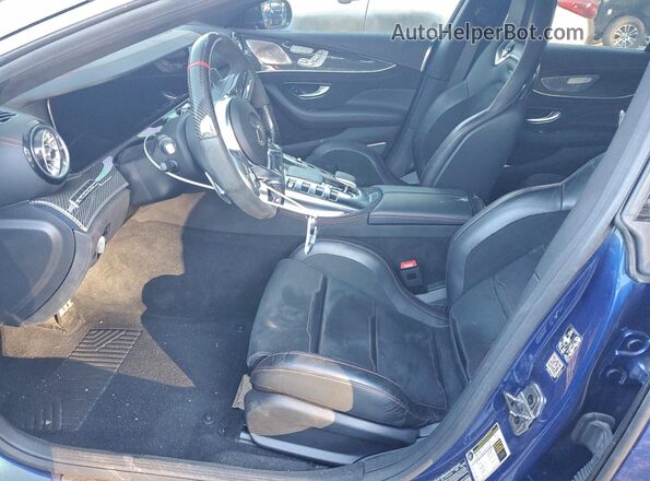WDD7X8JB7KA006745 2019 MERCEDES-BENZ AMG Blue Vista interior delantera