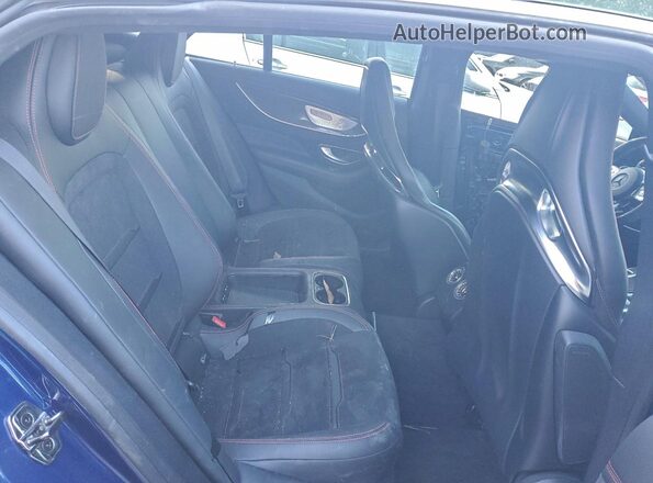 WDD7X8JB7KA006745 2019 MERCEDES-BENZ AMG Blue Vista de los asientos traseros