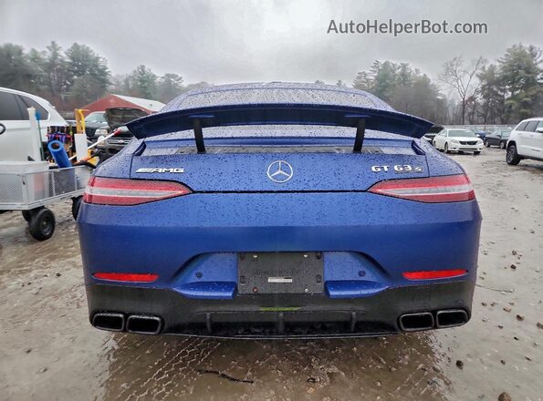 WDD7X8KB1KA004536 2019 MERCEDES-BENZ AMG Синий Вид сзади