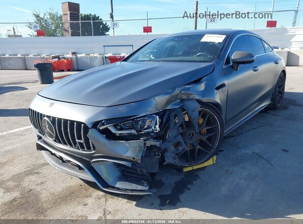 WDD7X8KB1KA007002 2019 MERCEDES-BENZ AMG Серый Вид спереди