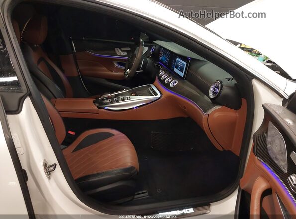 WDD7X8KBXLA010689 2020 MERCEDES-BENZ AMG GT 63 4-DOOR COUPE White წინა სალონის ხედი