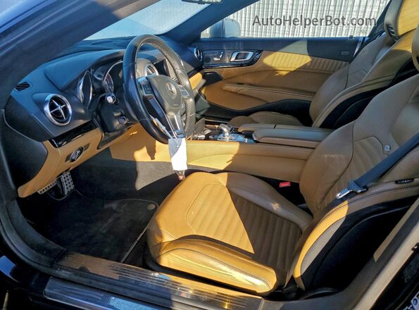 WDDJK7DA5GF042185 2016 MERCEDES-BENZ SL Черный Вид салона спереди