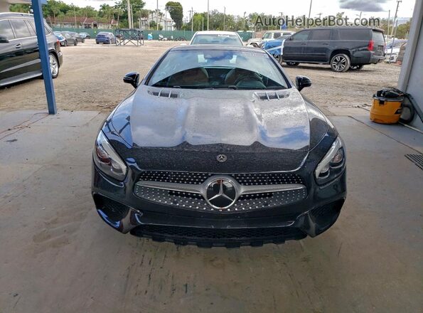 WDDJK7DA8KF055215 2019 MERCEDES-BENZ SL Black Front view
