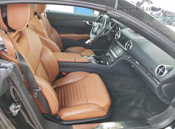 WDDJK7DA8KF055215 2019 MERCEDES-BENZ SL Black Rear seats view