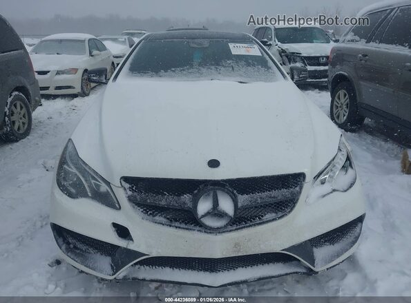 WDDKJ6HB0GF328952 2016 MERCEDES-BENZ E-CLASS White Instrument cluster view