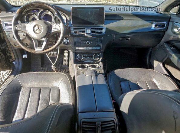WDDLJ7DB0GA173042 2016 MERCEDES-BENZ CLS-CLASS Черный Вид панели приборов