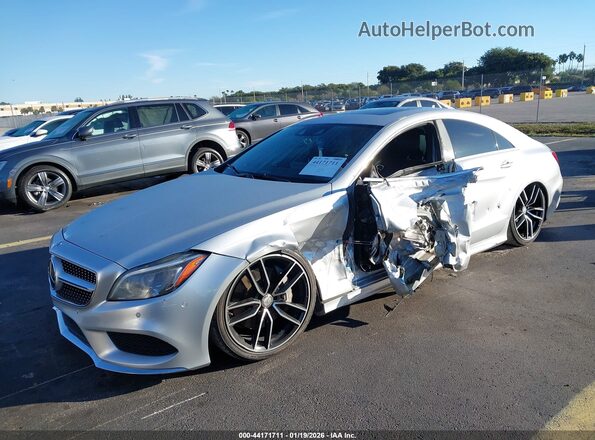 WDDLJ7DB3GA164822 2016 MERCEDES-BENZ CLS-CLASS Silver Front left
