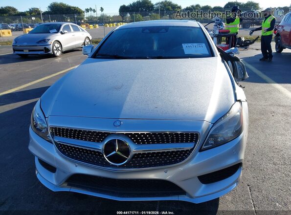 WDDLJ7DB3GA164822 2016 MERCEDES-BENZ CLS-CLASS Silver Instrument cluster view