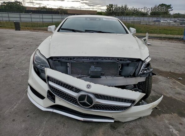 WDDLJ7DB3JA205022 2018 MERCEDES-BENZ CLS-CLASS White წინა ხედი