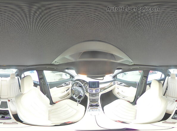 WDDLJ7DB3JA205022 2018 MERCEDES-BENZ CLS-CLASS White VIN კოდის სტიკერის ხედი