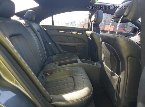 WDDLJ7DB8JA204030 2018 MERCEDES-BENZ CLS-CLASS Gray Widok tylnych siedzeń