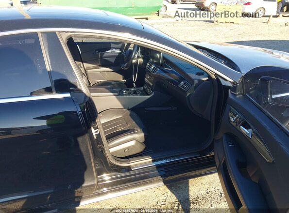 WDDLJ7DBXJA206149 2018 MERCEDES-BENZ CLS-CLASS Черный Вид салона спереди