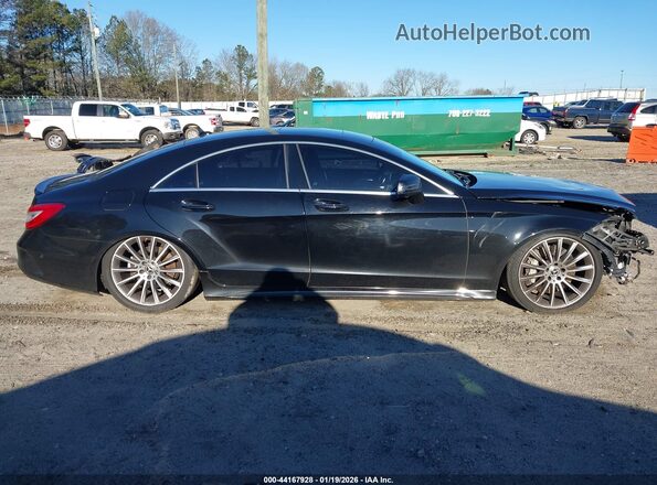 WDDLJ7DBXJA206149 2018 MERCEDES-BENZ CLS-CLASS Черный Вид задней части салона