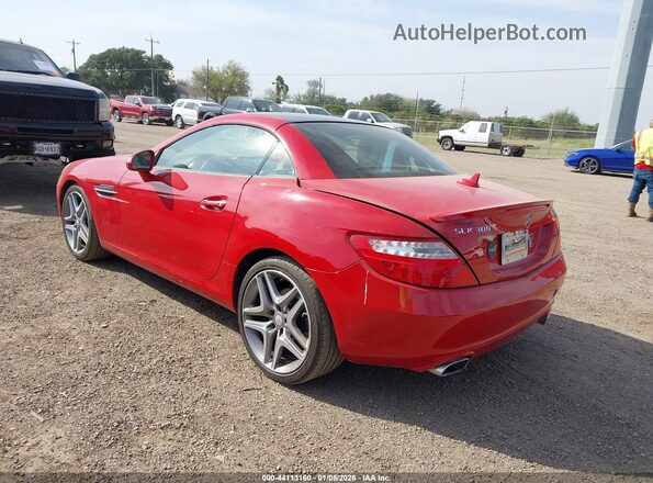 WDDPK3JA0GF124025 2016 MERCEDES-BENZ SLK 300 Красный Задняя левая четверть