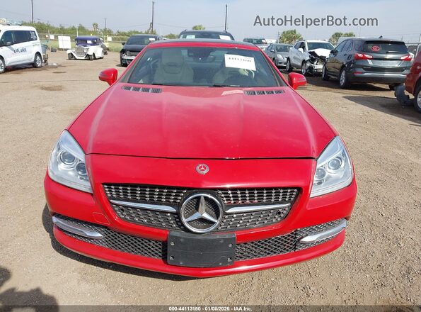 WDDPK3JA0GF124025 2016 MERCEDES-BENZ SLK 300 Красный Вид щитка приборов