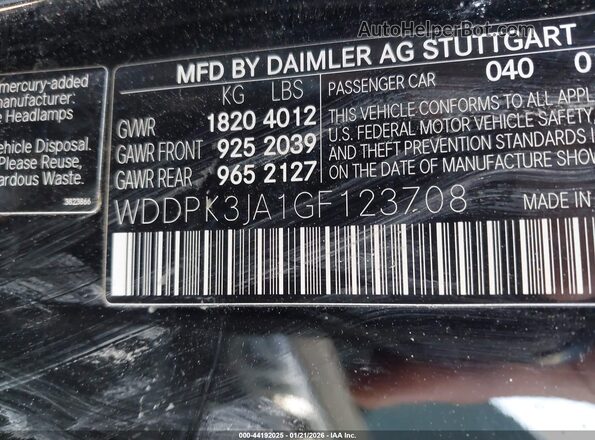 WDDPK3JA1GF123708 2016 MERCEDES-BENZ SLK 300 Black Вид підкапотного простору