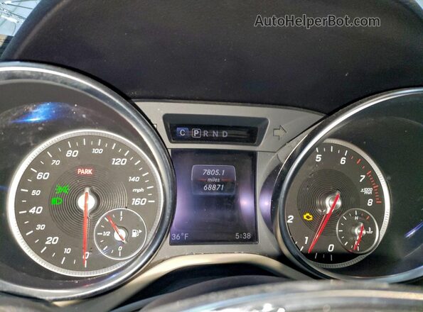 WDDPK3JA3HF141225 2017 MERCEDES-BENZ SLC White ხელსაწყოთა პანელის ხედი