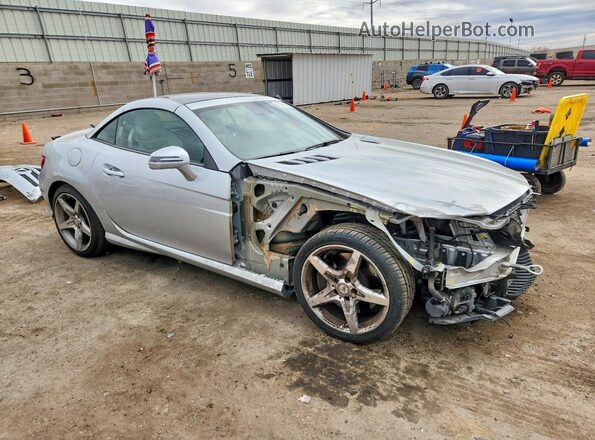 WDDPK3JA8GF121633 2016 MERCEDES-BENZ SLK Silver Передня права чверть