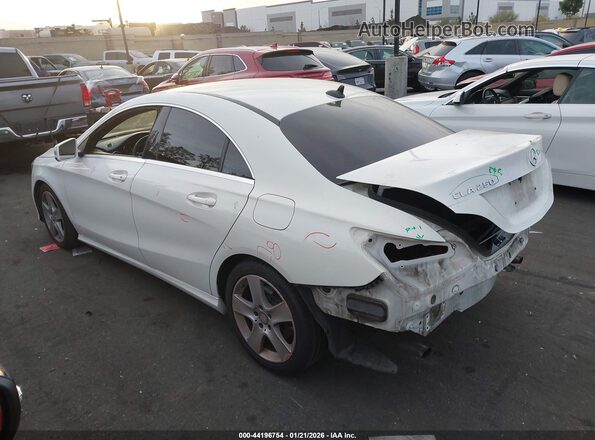 WDDSJ4EB0HN400720 2017 MERCEDES-BENZ CLA 250 White Задня ліва чверть
