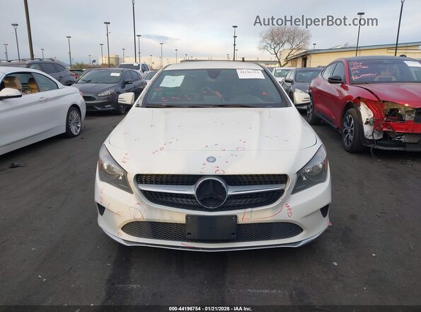 WDDSJ4EB0HN400720 2017 MERCEDES-BENZ CLA 250 White Вид задньої частини салону