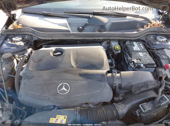 WDDSJ4EB1JN519074 2018 MERCEDES-BENZ CLA 250 Navy Rear view