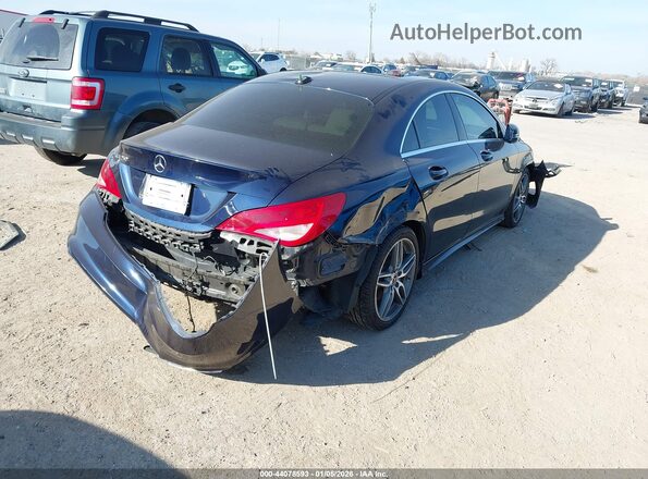 WDDSJ4EB1JN519074 2018 MERCEDES-BENZ CLA 250 Navy Rear right