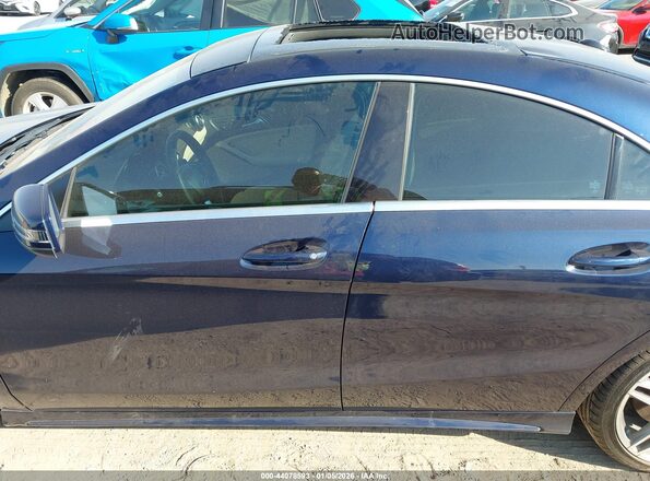 WDDSJ4EB1JN519074 2018 MERCEDES-BENZ CLA 250 Navy Rear interior view