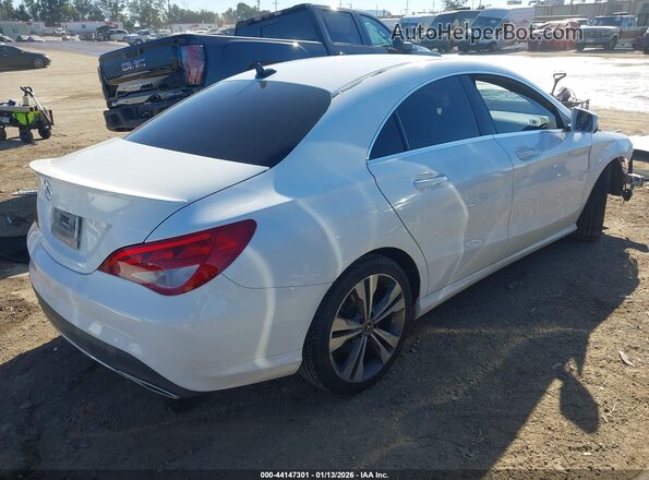 WDDSJ4EB1JN682128 2018 MERCEDES-BENZ CLA 250 White Trasero derecho