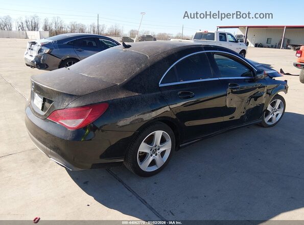 WDDSJ4EB2JN569837 2018 MERCEDES-BENZ CLA 250 Black Tył prawy