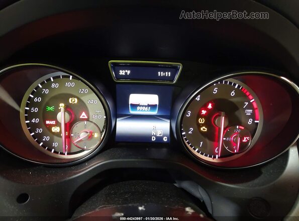WDDSJ4EB3GN385497 2016 MERCEDES-BENZ CLA 250 Gray უკანა სავარძლების ხედი