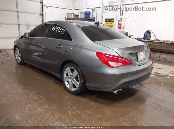 WDDSJ4EB3GN385497 2016 MERCEDES-BENZ CLA 250 Gray უკანა მარცხენა