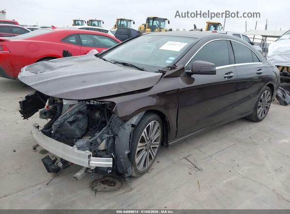 WDDSJ4EB3JN661555 2018 MERCEDES-BENZ CLA 250 Brown 