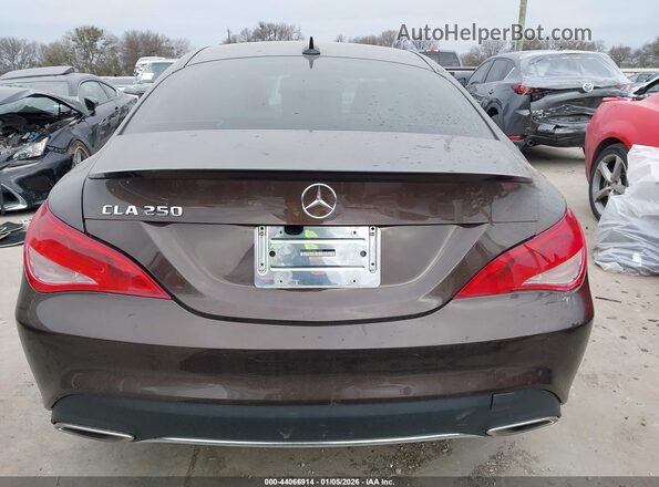 WDDSJ4EB3JN661555 2018 MERCEDES-BENZ CLA 250 Brown 