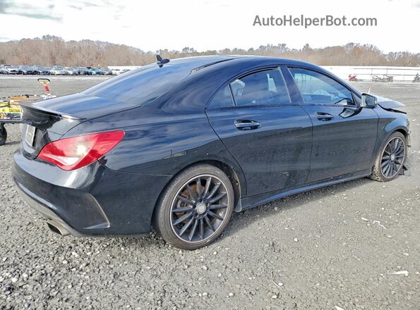WDDSJ4EB4GN317189 2016 MERCEDES-BENZ CLA-CLASS Черный Задняя правая четверть