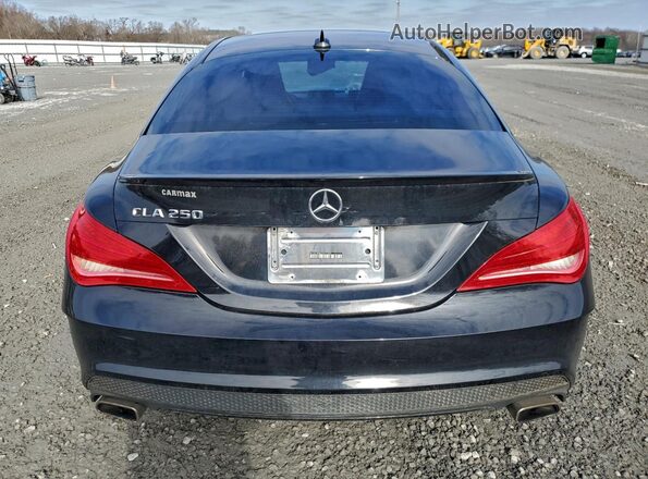 WDDSJ4EB4GN317189 2016 MERCEDES-BENZ CLA-CLASS Черный Вид сзади