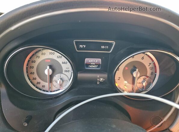 WDDSJ4EB5GN302636 2016 MERCEDES-BENZ CLA-CLASS White ხელსაწყოთა პანელის ხედი