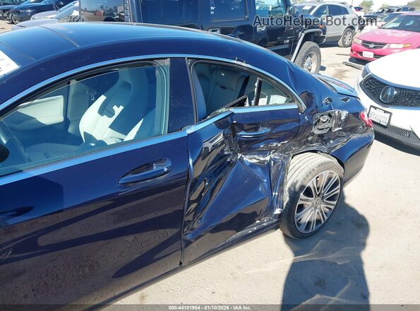 WDDSJ4EB5JN690488 2018 MERCEDES-BENZ CLA 250 Dark Blue Vista frontal