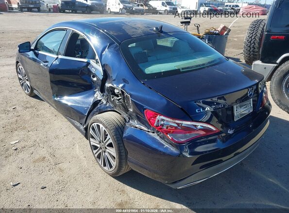 WDDSJ4EB5JN690488 2018 MERCEDES-BENZ CLA 250 Dark Blue Trasero izquierdo