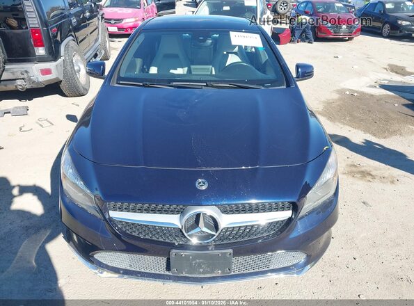 WDDSJ4EB5JN690488 2018 MERCEDES-BENZ CLA 250 Dark Blue Vista interior trasera