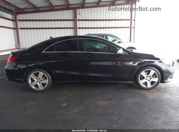 WDDSJ4EB6HN453518 2017 MERCEDES-BENZ CLA 250 Black Rear interior view
