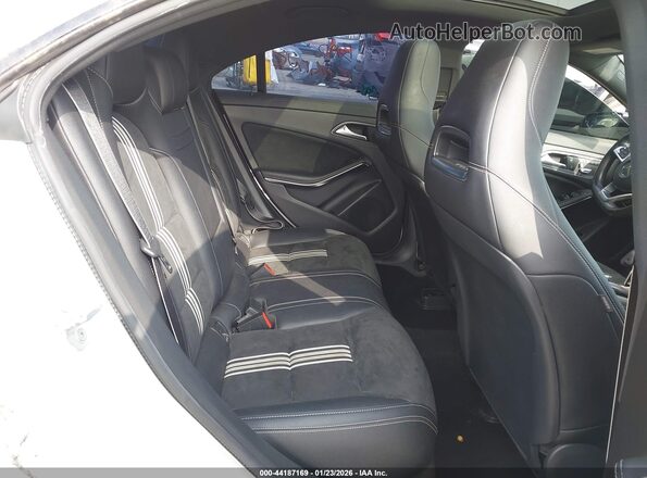 WDDSJ4EB6JN514467 2018 MERCEDES-BENZ CLA 250 White VIN კოდის სტიკერის ხედი